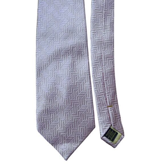 Donald Trump Signature Presidential Seal Collection Tie 100% Silk Pink Gold Bar - Picture 1 of 4